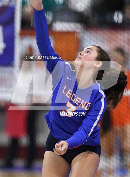Thumbnail 1 in Legend vs. Fort Collins (CHSAA 5A Playoff) photogallery.
