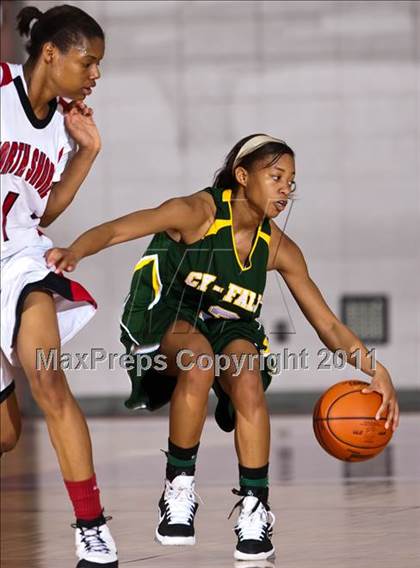 Thumbnail 2 in Cypress Falls vs. North Shore (5A Region III Semifinal) photogallery.