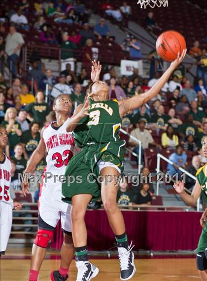 Thumbnail 3 in Cypress Falls vs. North Shore (5A Region III Semifinal) photogallery.