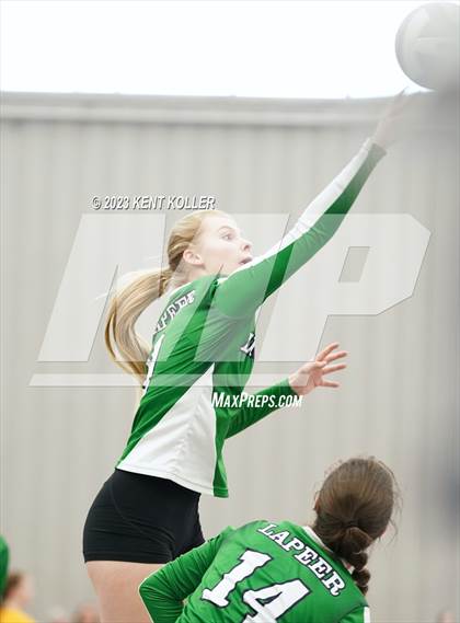 Thumbnail 2 in Lapeer vs. Plymouth (Beast of the East) photogallery.