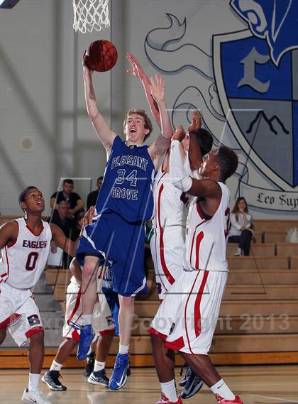 Thumbnail 3 in Pleasant Grove vs Brentwood School (MaxPreps Holiday Classic) photogallery.