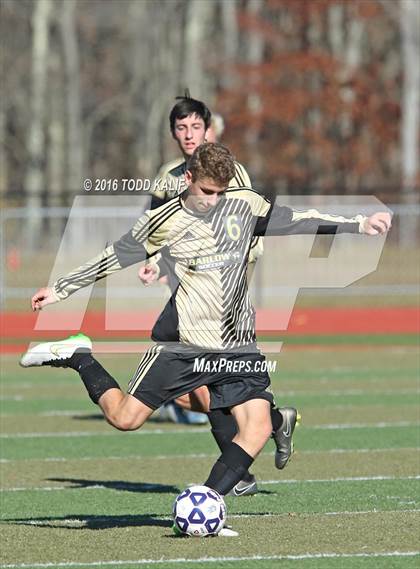 Thumbnail 1 in Joel Barlow vs. Hand (CIAC Class L Final) photogallery.