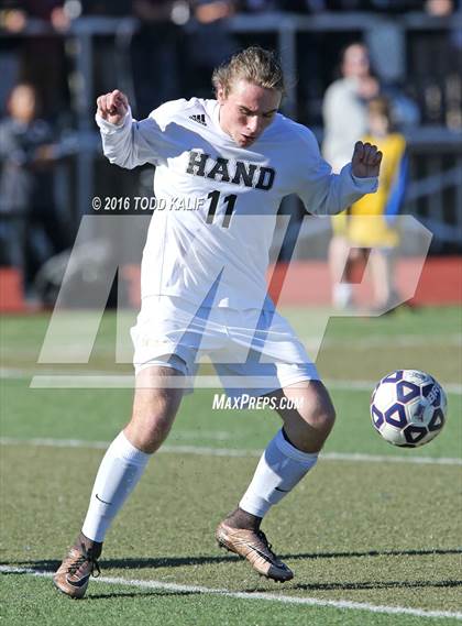 Thumbnail 2 in Joel Barlow vs. Hand (CIAC Class L Final) photogallery.