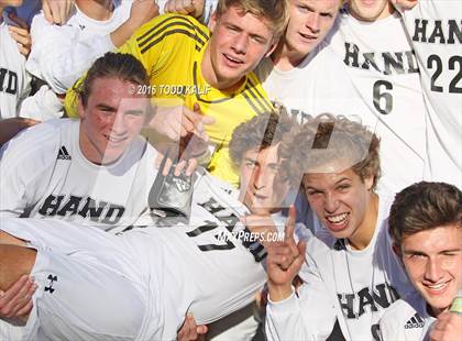 Thumbnail 3 in Joel Barlow vs. Hand (CIAC Class L Final) photogallery.