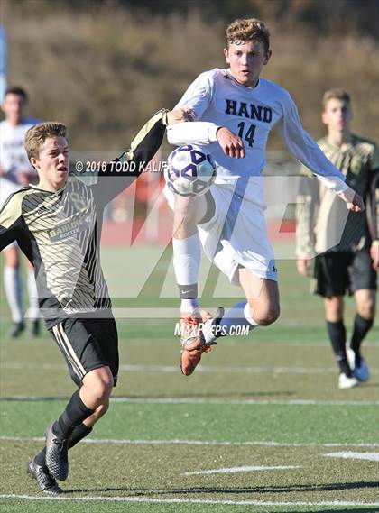Thumbnail 2 in Joel Barlow vs. Hand (CIAC Class L Final) photogallery.