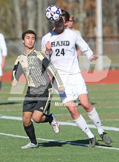 Thumbnail 1 in Joel Barlow vs. Hand (CIAC Class L Final) photogallery.
