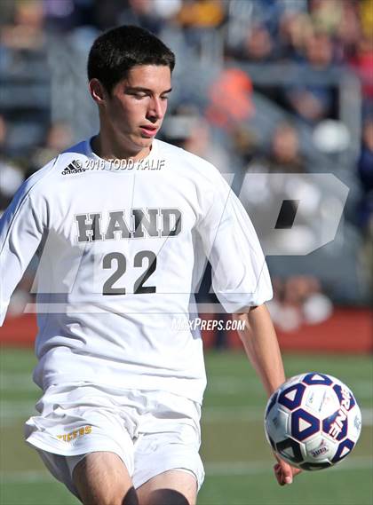 Thumbnail 2 in Joel Barlow vs. Hand (CIAC Class L Final) photogallery.