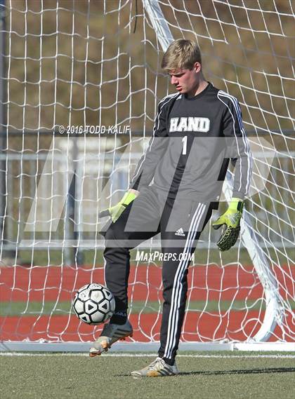 Thumbnail 2 in Joel Barlow vs. Hand (CIAC Class L Final) photogallery.