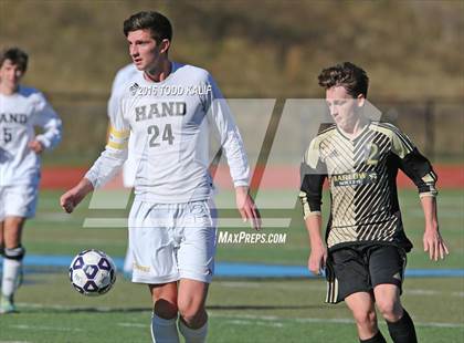 Thumbnail 3 in Joel Barlow vs. Hand (CIAC Class L Final) photogallery.