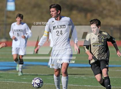 Thumbnail 1 in Joel Barlow vs. Hand (CIAC Class L Final) photogallery.