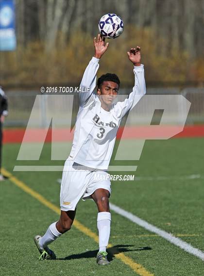 Thumbnail 2 in Joel Barlow vs. Hand (CIAC Class L Final) photogallery.