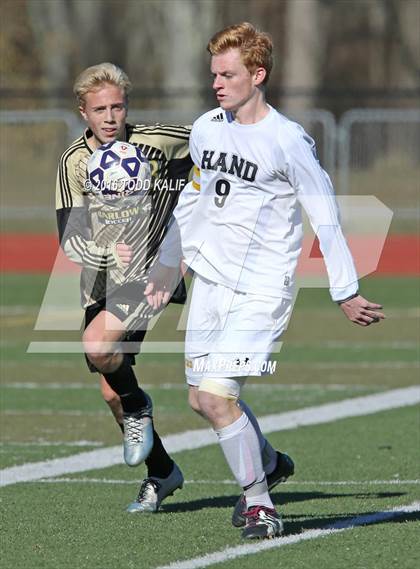 Thumbnail 1 in Joel Barlow vs. Hand (CIAC Class L Final) photogallery.