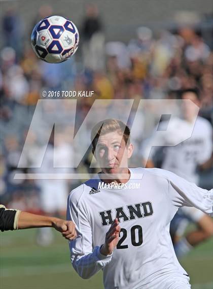 Thumbnail 3 in Joel Barlow vs. Hand (CIAC Class L Final) photogallery.