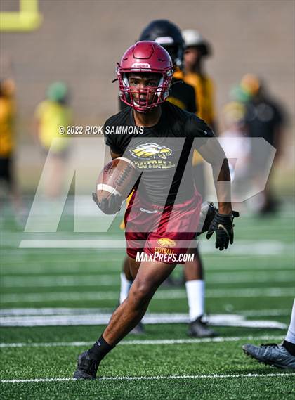 Thumbnail 1 in Montgomery Central vs Douglas Byrd (Montgomery Central 1st Annual 7 on 7 Air Raid Classic) photogallery.