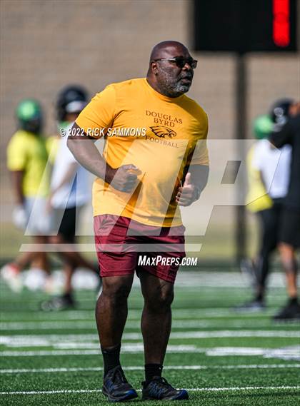 Thumbnail 2 in Montgomery Central vs Douglas Byrd (Montgomery Central 1st Annual 7 on 7 Air Raid Classic) photogallery.