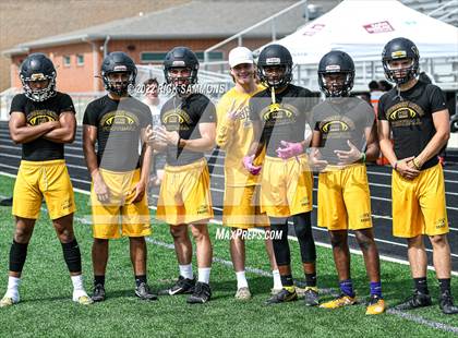 Thumbnail 2 in Montgomery Central vs Douglas Byrd (Montgomery Central 1st Annual 7 on 7 Air Raid Classic) photogallery.