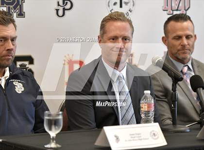 Thumbnail 1 in Trinity League Media Day  photogallery.