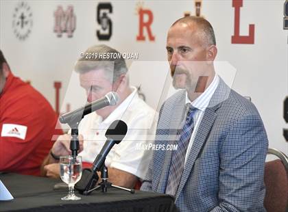 Thumbnail 2 in Trinity League Media Day  photogallery.