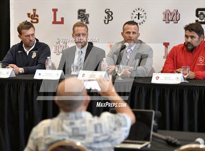 Thumbnail 1 in Trinity League Media Day  photogallery.