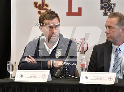 Thumbnail 2 in Trinity League Media Day  photogallery.