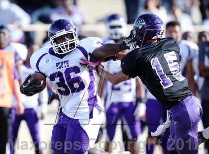 Thumbnail 1 in Denver South @ Mesa Ridge (CHSAA 4A Semifinal) photogallery.