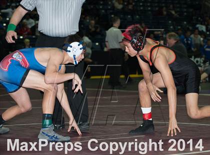 Thumbnail 1 in CIF SJS Masters Wrestling Championships (Day 2) photogallery.