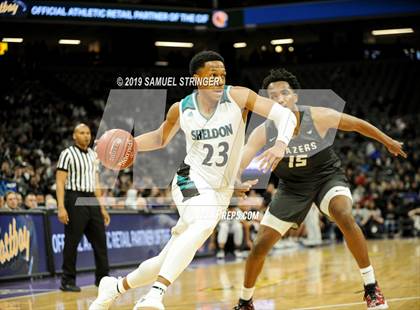 Thumbnail 2 in Sheldon vs. Sierra Canyon (CIF State Open Division Final) photogallery.