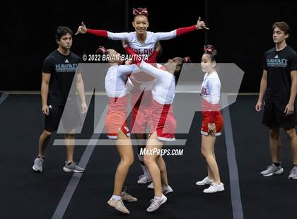 Thumbnail 3 in HHSAA Cheerleading Championships photogallery.
