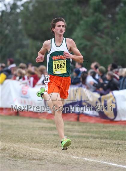 Thumbnail 1 in CIF State Cross Country Championships (D5 Boys) photogallery.