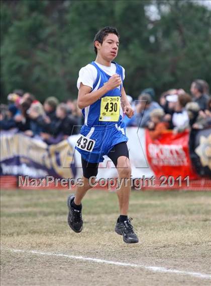 Thumbnail 2 in CIF State Cross Country Championships (D5 Boys) photogallery.