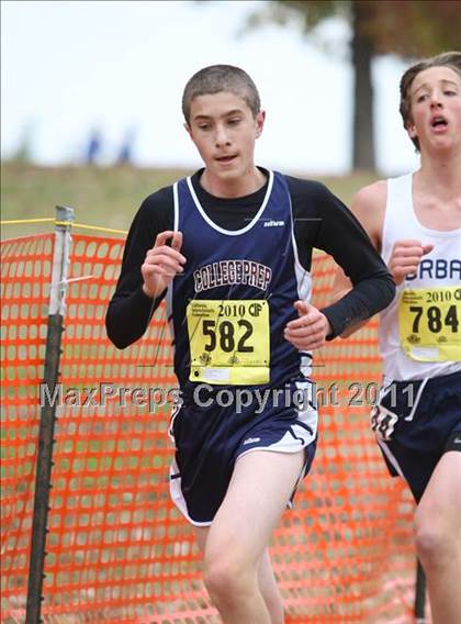 Thumbnail 1 in CIF State Cross Country Championships (D5 Boys) photogallery.