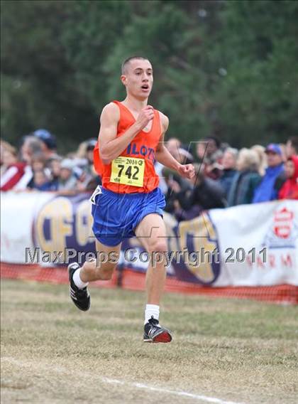 Thumbnail 2 in CIF State Cross Country Championships (D5 Boys) photogallery.