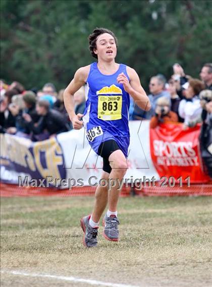 Thumbnail 3 in CIF State Cross Country Championships (D5 Boys) photogallery.