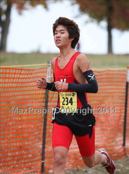 Thumbnail 1 in CIF State Cross Country Championships (D5 Boys) photogallery.
