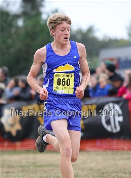 Thumbnail 1 in CIF State Cross Country Championships (D5 Boys) photogallery.