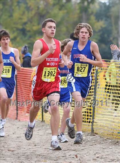 Thumbnail 1 in CIF State Cross Country Championships (D5 Boys) photogallery.