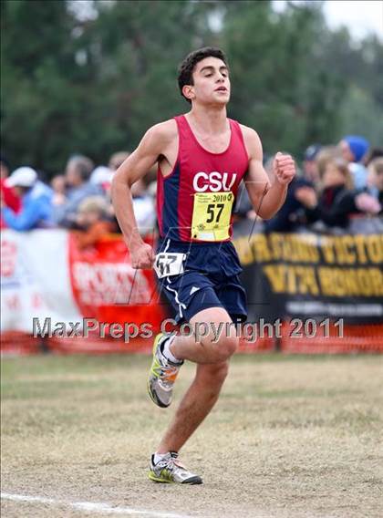 Thumbnail 2 in CIF State Cross Country Championships (D5 Boys) photogallery.