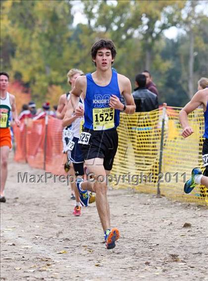 Thumbnail 2 in CIF State Cross Country Championships (D5 Boys) photogallery.
