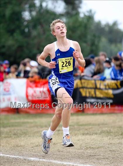 Thumbnail 3 in CIF State Cross Country Championships (D5 Boys) photogallery.