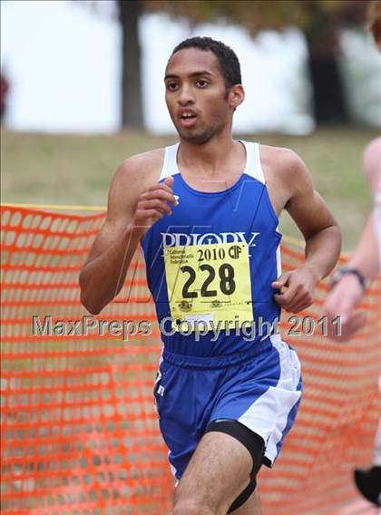 Thumbnail 1 in CIF State Cross Country Championships (D5 Boys) photogallery.