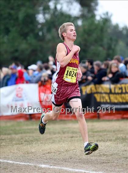 Thumbnail 1 in CIF State Cross Country Championships (D5 Boys) photogallery.