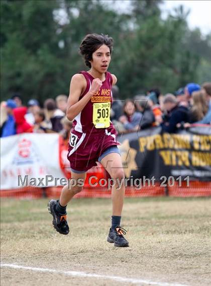 Thumbnail 1 in CIF State Cross Country Championships (D5 Boys) photogallery.