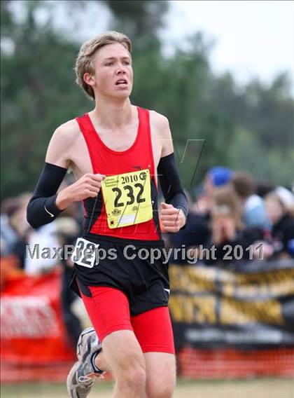 Thumbnail 2 in CIF State Cross Country Championships (D5 Boys) photogallery.
