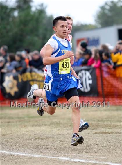 Thumbnail 2 in CIF State Cross Country Championships (D5 Boys) photogallery.