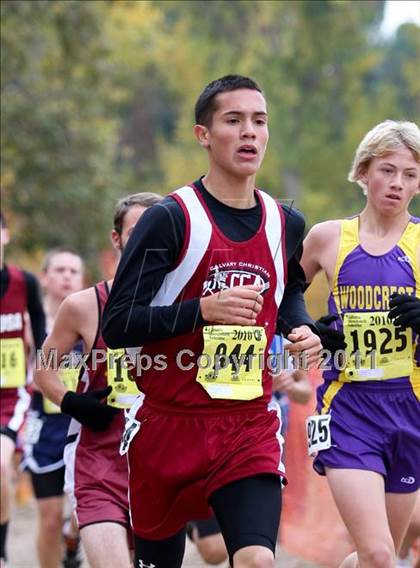 Thumbnail 2 in CIF State Cross Country Championships (D5 Boys) photogallery.