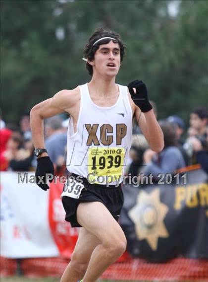 Thumbnail 2 in CIF State Cross Country Championships (D5 Boys) photogallery.