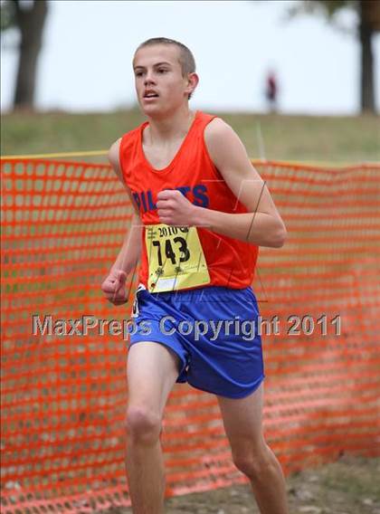 Thumbnail 2 in CIF State Cross Country Championships (D5 Boys) photogallery.