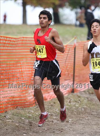 Thumbnail 3 in CIF State Cross Country Championships (D5 Boys) photogallery.