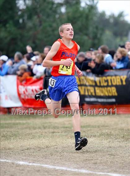 Thumbnail 2 in CIF State Cross Country Championships (D5 Boys) photogallery.