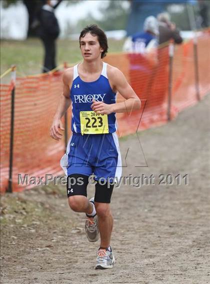 Thumbnail 1 in CIF State Cross Country Championships (D5 Boys) photogallery.